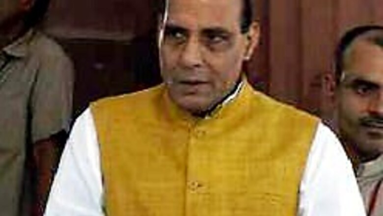 Atal hints at second term for Rajnath