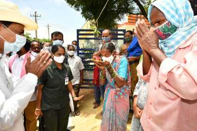 Telangana CM Announces Double Bedroom Houses for the Homeless at his Adopted Village