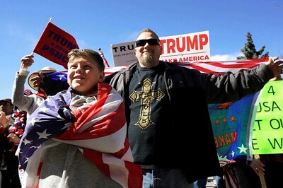 Supporters Gather For 'March 4 Trump' Rallies Around US