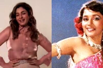 Raveena Tandon's Impresses Fans With Dance Performance On 'Ek Do Teen'; Madhuri Dixit Calls Her 'Fabulous'