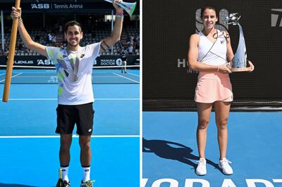 Qualifier Alejandro Tabilo Crowned Surprise Auckland Classic Champion; Emma Navarro Wins First WTA Title at Hobart International