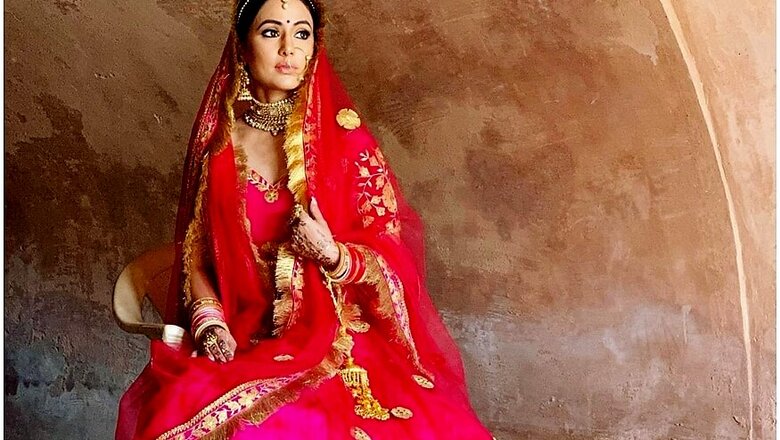 Hina Khan Turns Into Beautiful Bride for New Video Raanjhana with Priyank Sharma