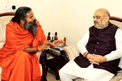 Amit Shah Meets Yoga Guru Ramdev as Part of BJP's Outreach Exercise