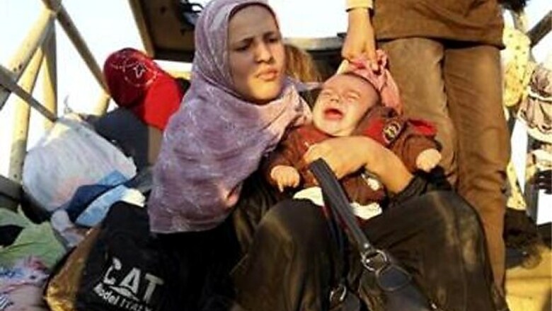 Syria pushes world refugee total towards record: UN