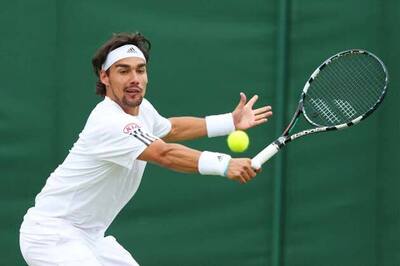 Fognini beats Haas to reach Stuttgart semi-finals