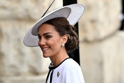 Kate, Britain's Princess of Wales, Arrives to Standing Ovation at Wimbledon