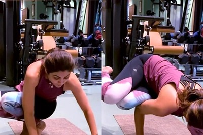 Monday Motivation: Shilpa Shetty Gives A Perfect Start To The Week With Parsva Bakasana Yoga Asana