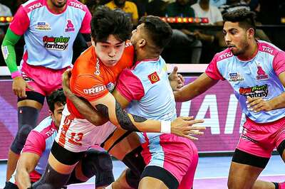 PKL 9: Jaipur Pink Panthers and Gujarat Giants Share Honours