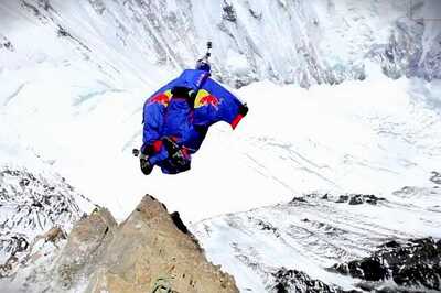 Watch: Man jumps off Mount Everest; records world's highest base jump