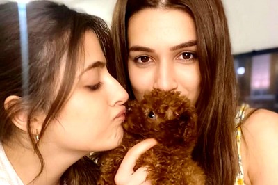 Kriti and Nupur Sanon Welcome New Puppy into Family And it Has a FRIENDS Connection
