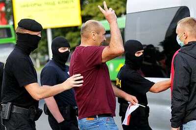 Belarus' leader of 26 years warns against election protests