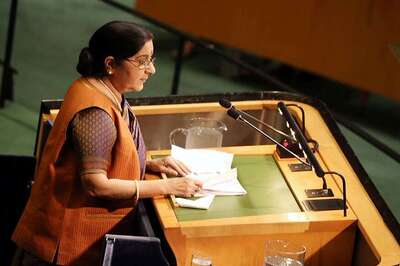Sushma Swaraj Sends Veiled Message to China on Fighting Terror During UN Address