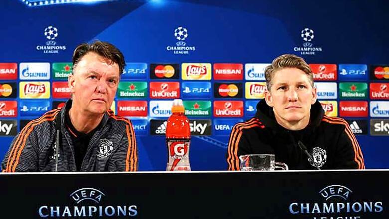 Manchester United coach Louis van Gaal criticises midfielder Bastian Schweinsteiger