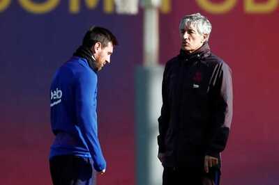 After La Liga, Quique Setien Accepts Lionel Messi Rant, Believes Barcelona Can Win Champions League