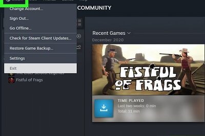 How to Restart Steam