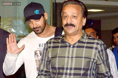 Snapshot: John Abraham returns to Mumbai; where is wife Priya?