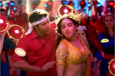 'Coolie No 1' Pair Varun Dhawan and Sara Ali Khan Dance Their Hearts Out in 'Teri Bhabhi' Song