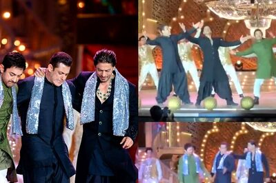 SRK, Salman, Aamir Set Stage on Fire With EPIC Naatu Naatu Dance in Jamnagar, Videos Go Viral; Watch