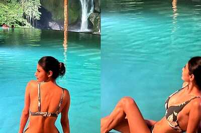 Sexy! Mouni Roy Flaunts Her Hot Curves In A Bikini As She Chills By The Pool; See Viral Photos