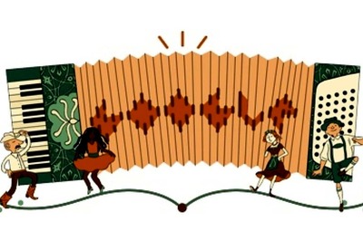 Google Celebrates Patent Anniversary of Accordion with Animated Doodle