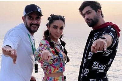 Kiara Advani and Vicky Kaushal Get Quirky in This Unseen Picture from Govinda Naam Mera