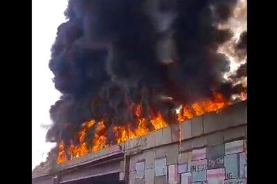 Punjab: Oil Tanker Catches Fire Near Ludhiana; Driver, Cleaner Have Narrow Escape