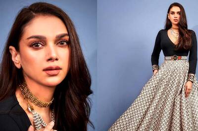 Aditi Rao Hydari Exudes Royalty Like No Other in an Exquisite J J Valaya Gown; See Photos