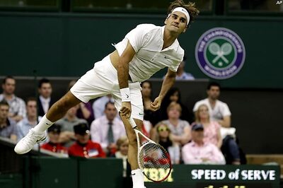 Down 2 sets, Federer comes back