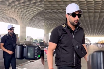 Ranbir Kapoor Gives Stylish Twist To His All-Black Airport Look— Watch