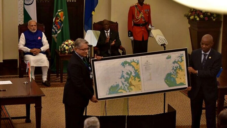 India Hand Over Navigational Chart to Tanzania