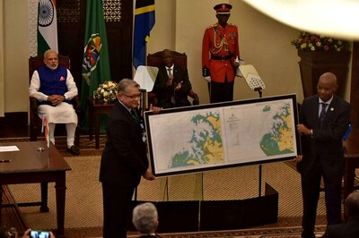 India Hand Over Navigational Chart to Tanzania