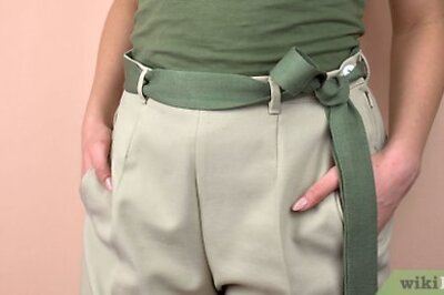 How to Tie a Pants Bow