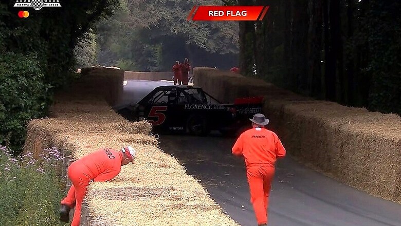 Wrestling Star Bill Goldberg Crashes his Toyota Tundra Pickup Truck at Goodwood Festival of Speed [Video]