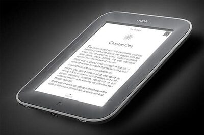 Barnes & Noble unveils glow-in-the-dark Nook