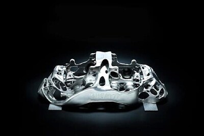 Bugatti Embraces 3D Printing, Made Brake Calipers for the New Chiron