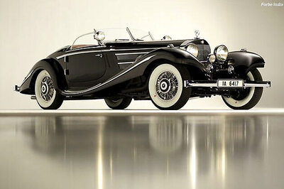 A $10 million Mercedes goes under the hammer