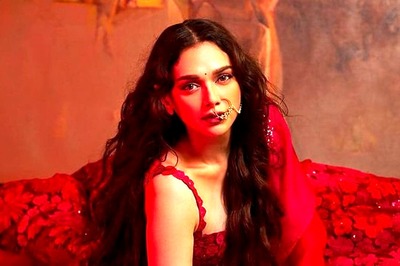 Aditi Rao Hydari’s Red Floral Lehenga Is Bookmark Worthy For Brides-To-Be