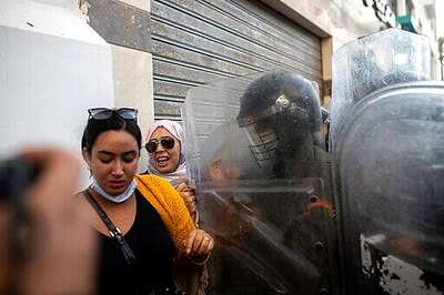 Moroccans Protest Mass Vaccination Rules; Some Skirmishes