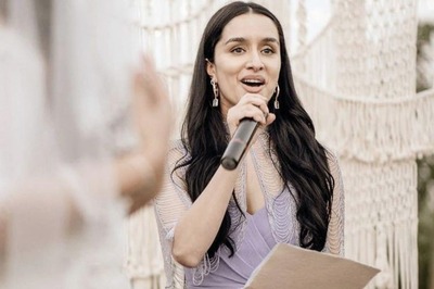 Shraddha Kapoor Turns Bridesmaid, Officiates Makeup Artist's Wedding in Lavender Gown, See Pics