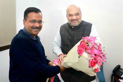 In 1st Meeting Since Delhi Polls, Kejriwal Calls on Amit Shah, Says Both Agree to Work Together