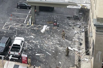 Explosion at Historic Texas Hotel Wounds 21, Piles Debris in Downtown Fort Worth
