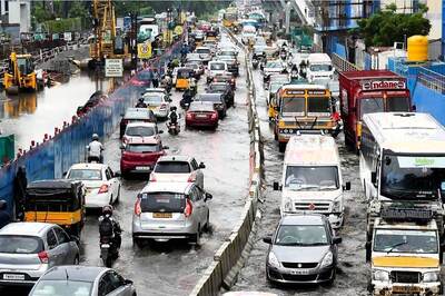 Three Hours of Rain Leaves Gurugram Roads Waterlogged; Traffic Thrown Out of Gear
