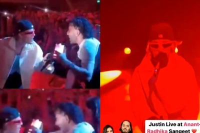 Justin Bieber Sets Stage on Fire at Anant-Radhika's Sangeet, Sings 'Where Are U Now' With Orry | Watch