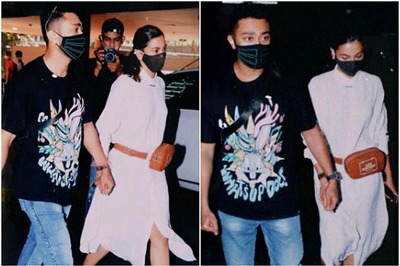 Gauahar Khan and Zaid Darbar Walk Hand-in-hand as They Return from Goa Holiday, Watch Video