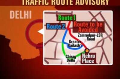 Metro accident chokes traffic in south Delhi