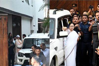 West Bengal CM Mamata Banerjee Spotted At Big B’s Residence On Raksha Bandhan; Check Photos
