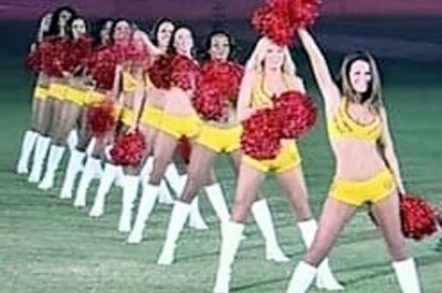 Cheerleading girls make way for bhangra boys