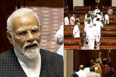 'They Are Insulting Rajya Sabha': Opposition Walks Out During PM Modi's Speech Amid High Drama, Draws Condemnation