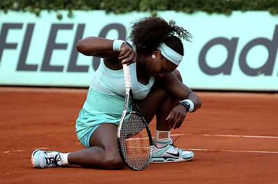Serena's French Open ends with mixed doubles exit