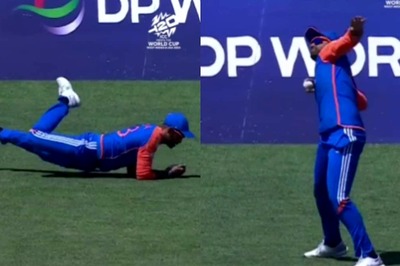 IND vs PAK, Watch: Suryakumar Yadav Takes Outstanding Catch to Dismiss Babar Azam